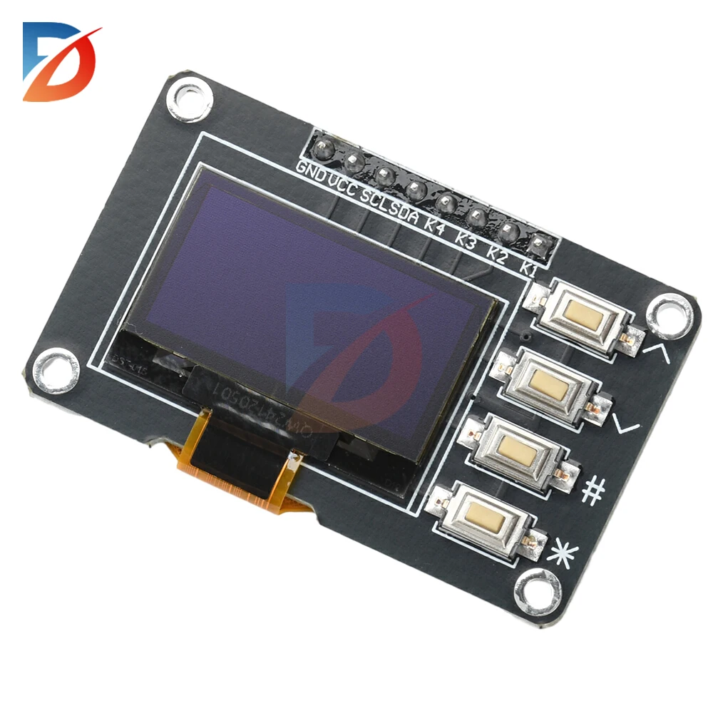 I2C Lcd Display - Display OLED de 0,96 polegadas para