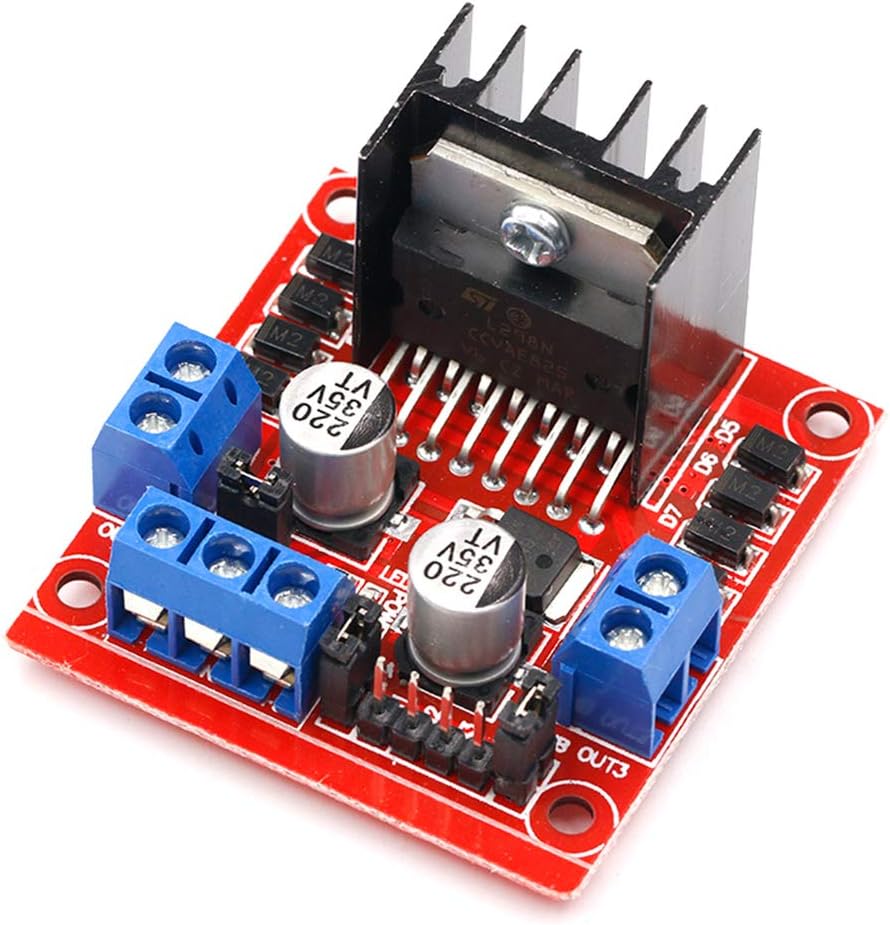 L298N Motor Driver - Placa controladora de acionamento de motor