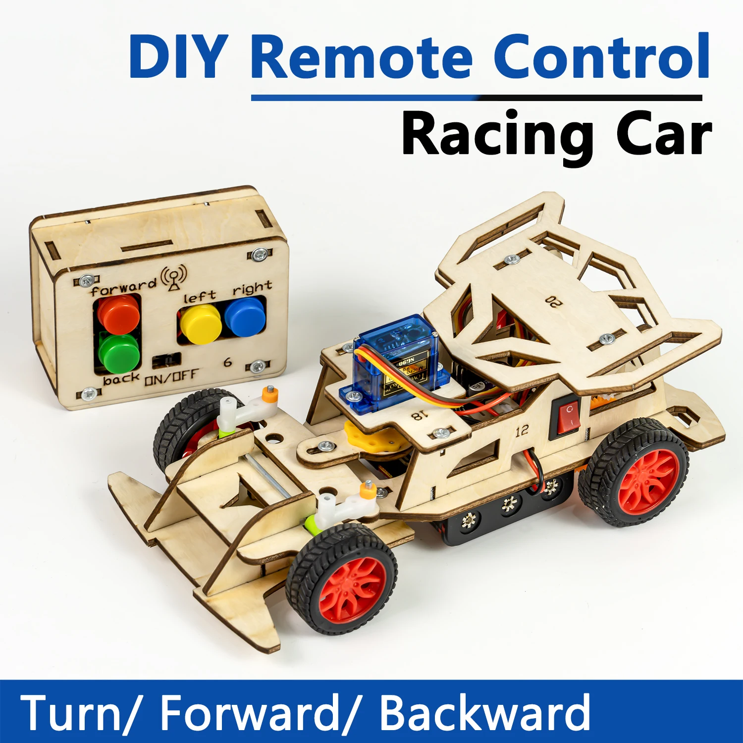 Diy Electronics Projects For Students - Kit de carro de direção com