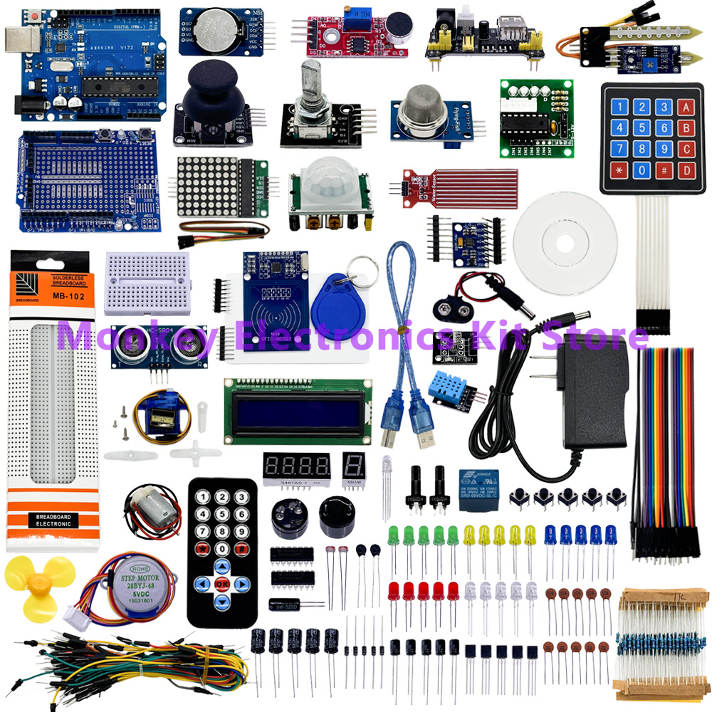 Diy Electronics Projects For Beginners - O kit mais completo para arduino