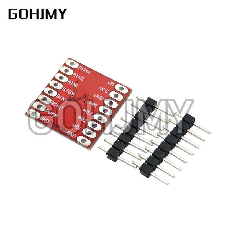 L298N Motor Driver - TB6612 DRV8833 Driver de motor duplo