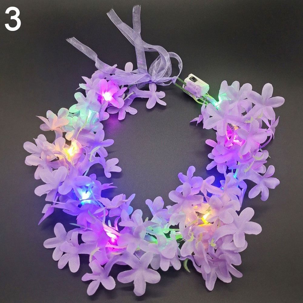 Diy Halloween Electronics - Casamento luminoso hairband feminino meninas brilhante