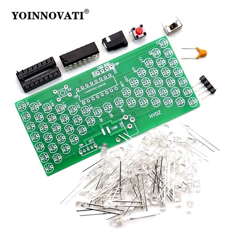 Diy Electronics Projects For Beginners - Kit de Aprendizagem LED Hourglass -