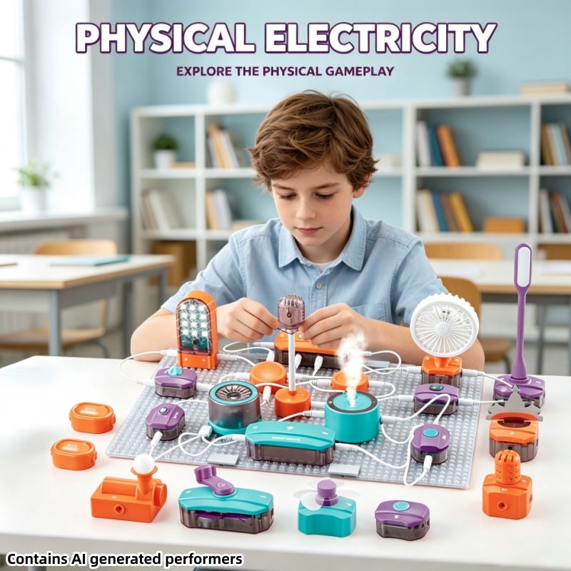 Diy Electronics Projects For Students - Kit de Construção de Circuitos Científicos