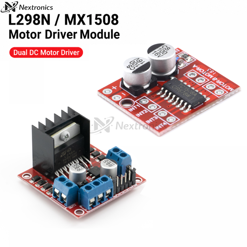 L298N Motor Driver - Módulo Controlador de Motor DC MX1508