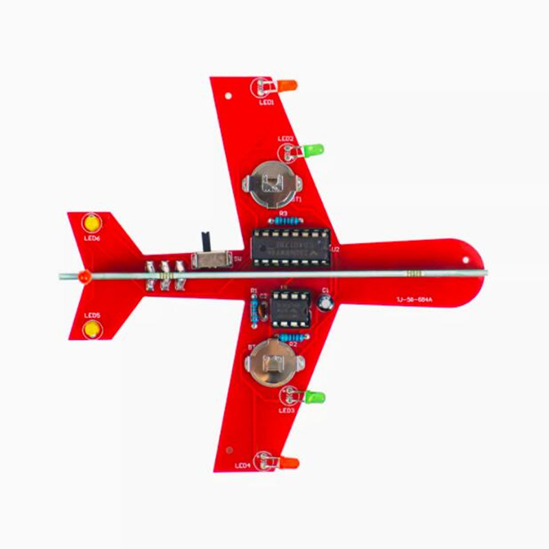 Diy Electronics Projects For Students - Diy avião kit eletrônico led piscando