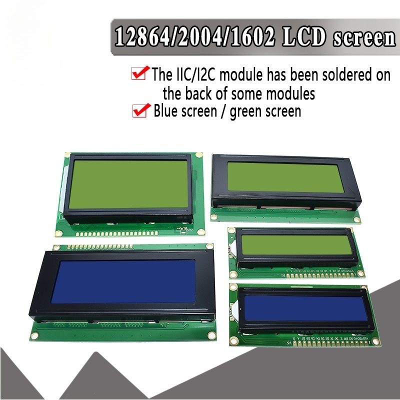 I2C Lcd Display - Módulo LCD 1602 2004 com Tela
