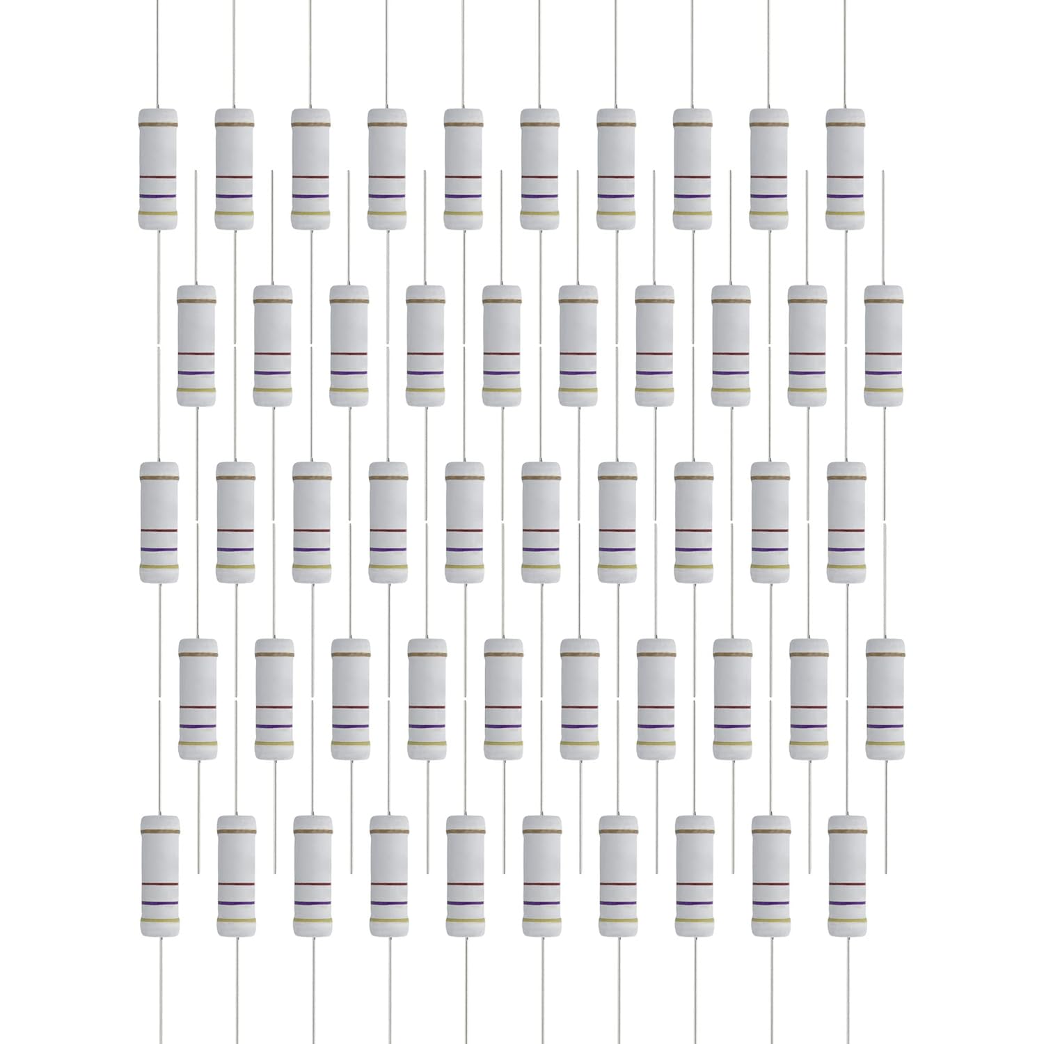 Diy Electronics Videos - 50 Peças Resistor de 470 Ohm