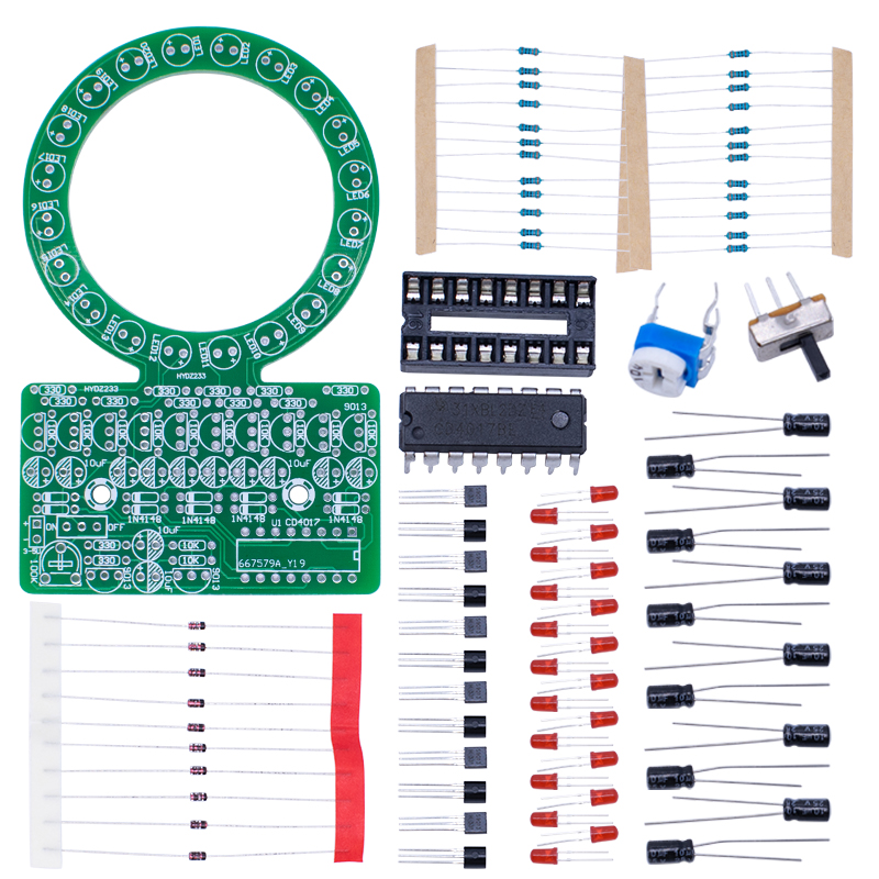 Kit DIY de Lâmpada LED Gradien - Diy Electronics Projects For Students avaliação e preço