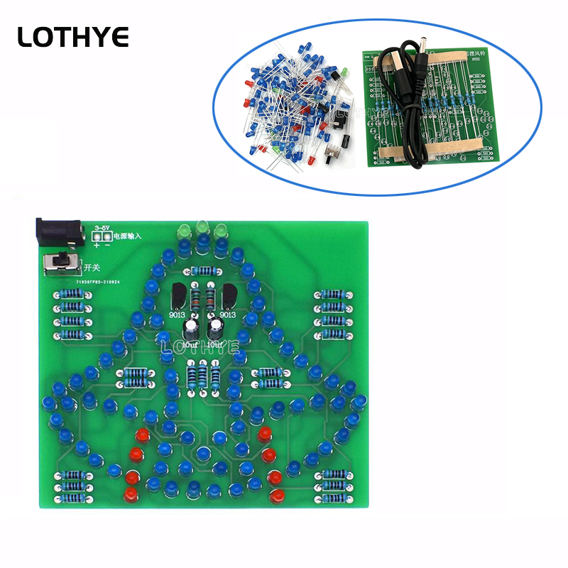 Dc 3-5v led luz balanço carril - Diy Analog Electronics avaliação e preço