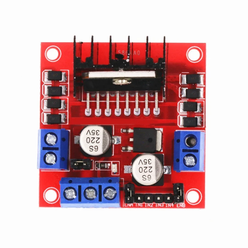 1 peça módulo de driver de mot - L298N Motor Driver avaliação e preço