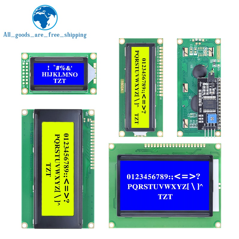 Tzt lcd1602 lcd 1602 2004 1286 - I2C Lcd Display avaliação e preço