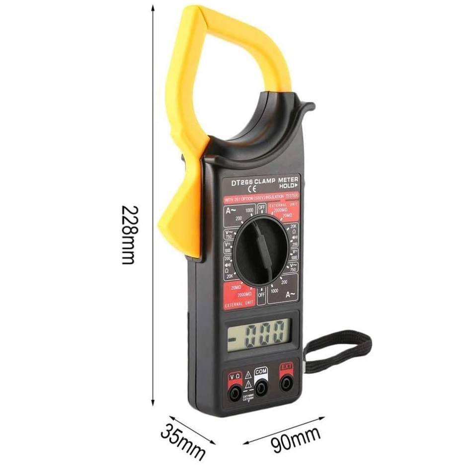 Multímetro Digital DT266 com L - Multimeter Digital avaliação e preço