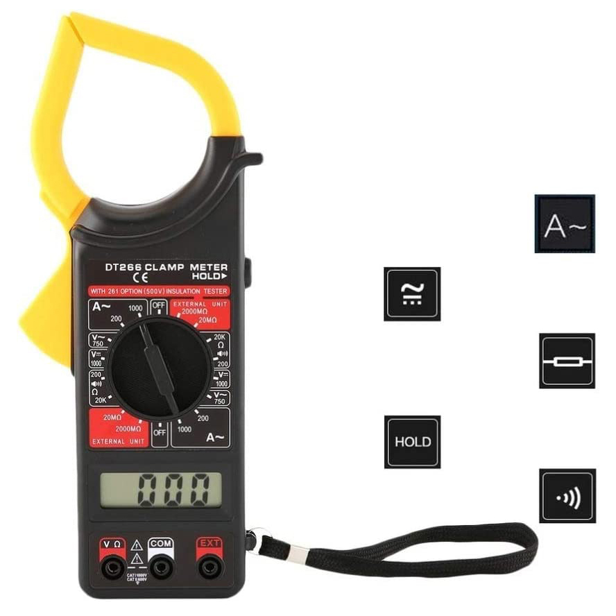 Multímetro Digital DT266 com L - Multimeter Digital avaliação e preço