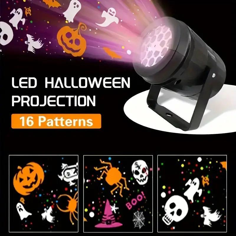 Projetor de Luz LED para Hallo - Diy Halloween Electronics avaliação e preço