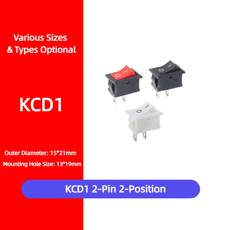 5 Peças KCD1 Interruptor de Bo - Diy Boat Electronics avaliação e preço