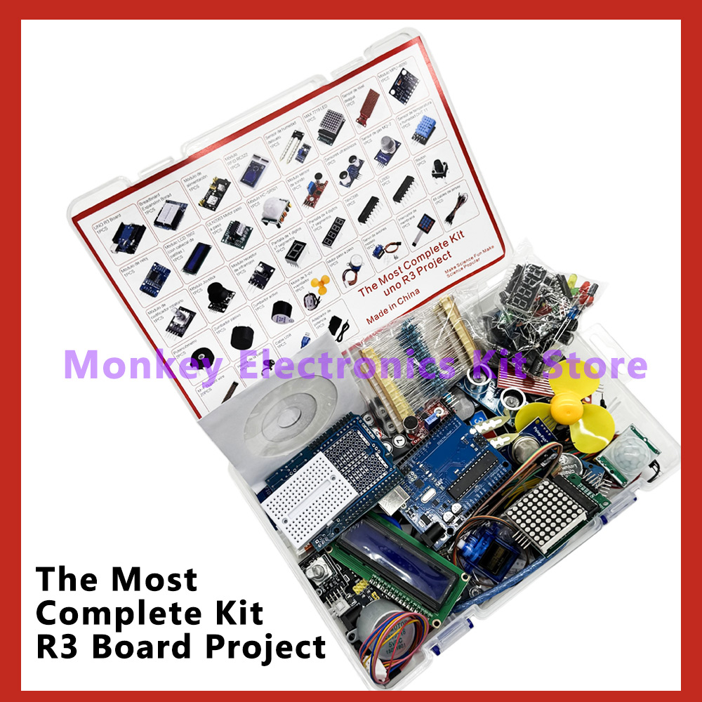 O kit mais completo para ardui - Diy Electronics Projects For Beginners avaliação e preço