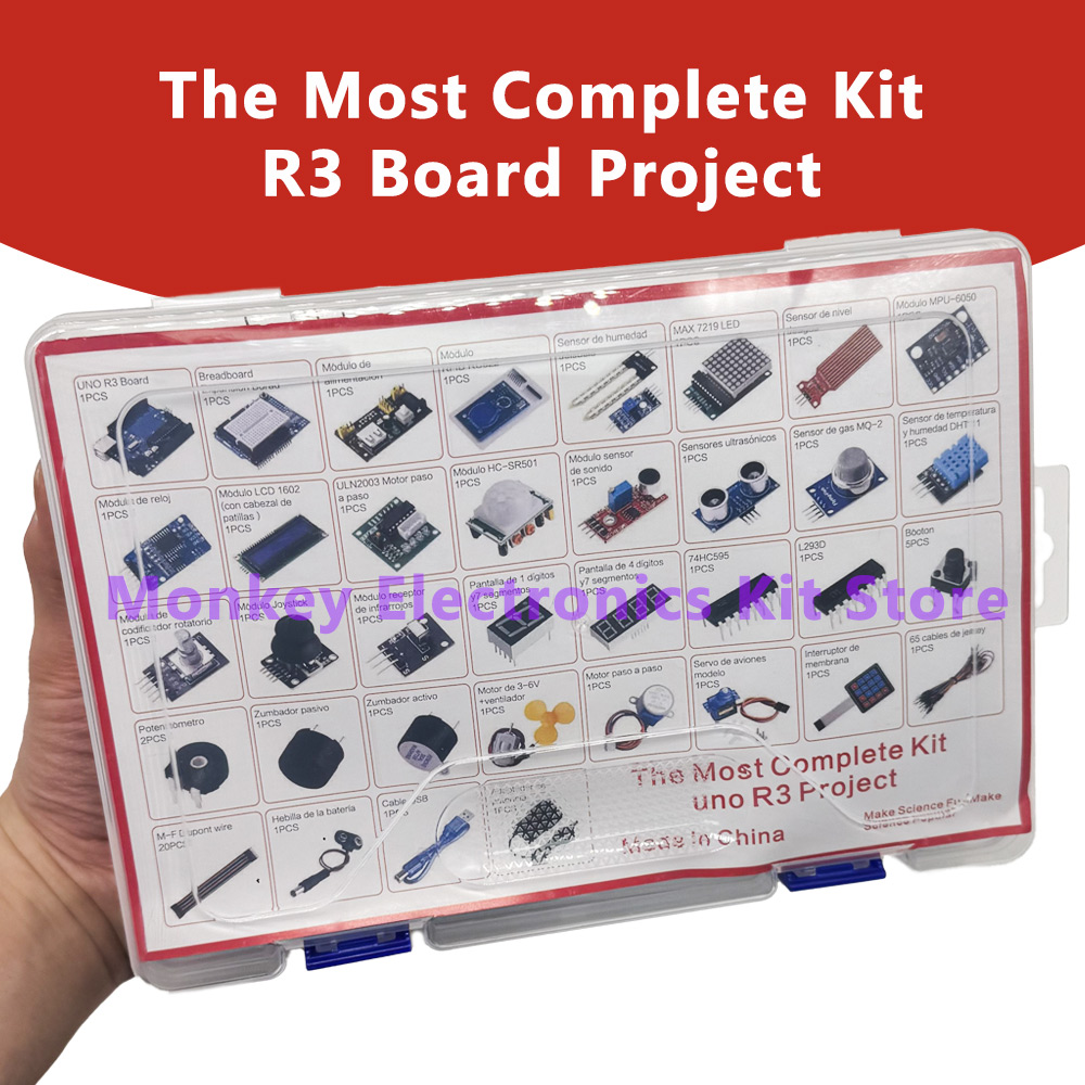 O kit mais completo para ardui - Diy Electronics Projects For Beginners avaliação e preço