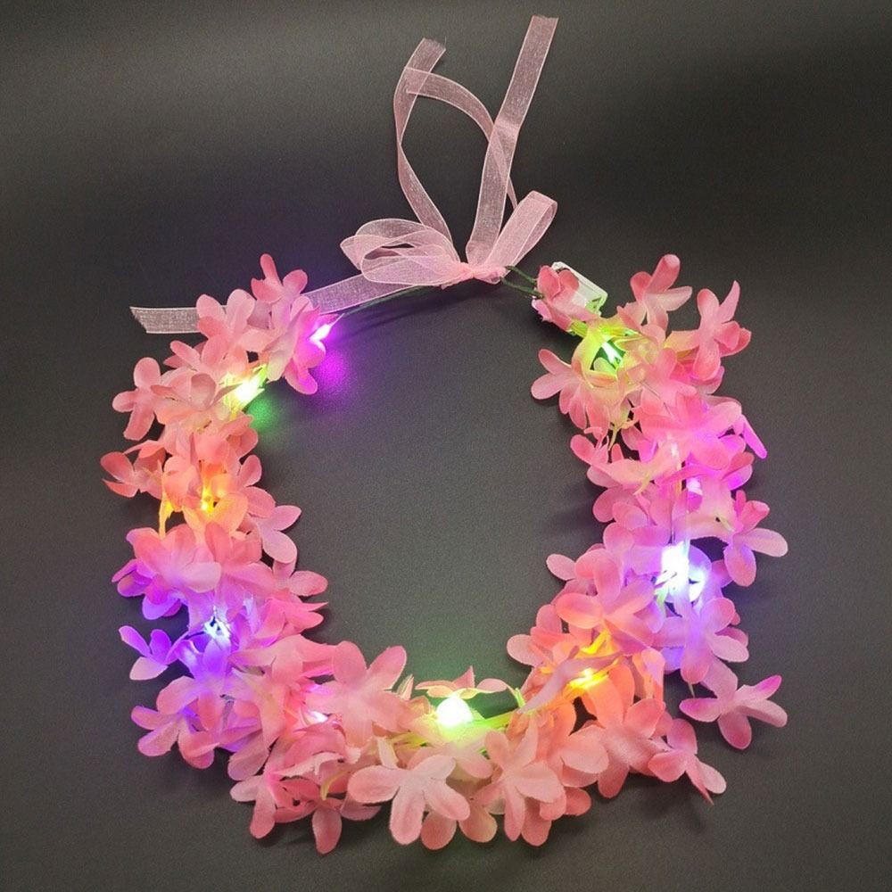 Casamento luminoso hairband fe - Diy Halloween Electronics avaliação e preço