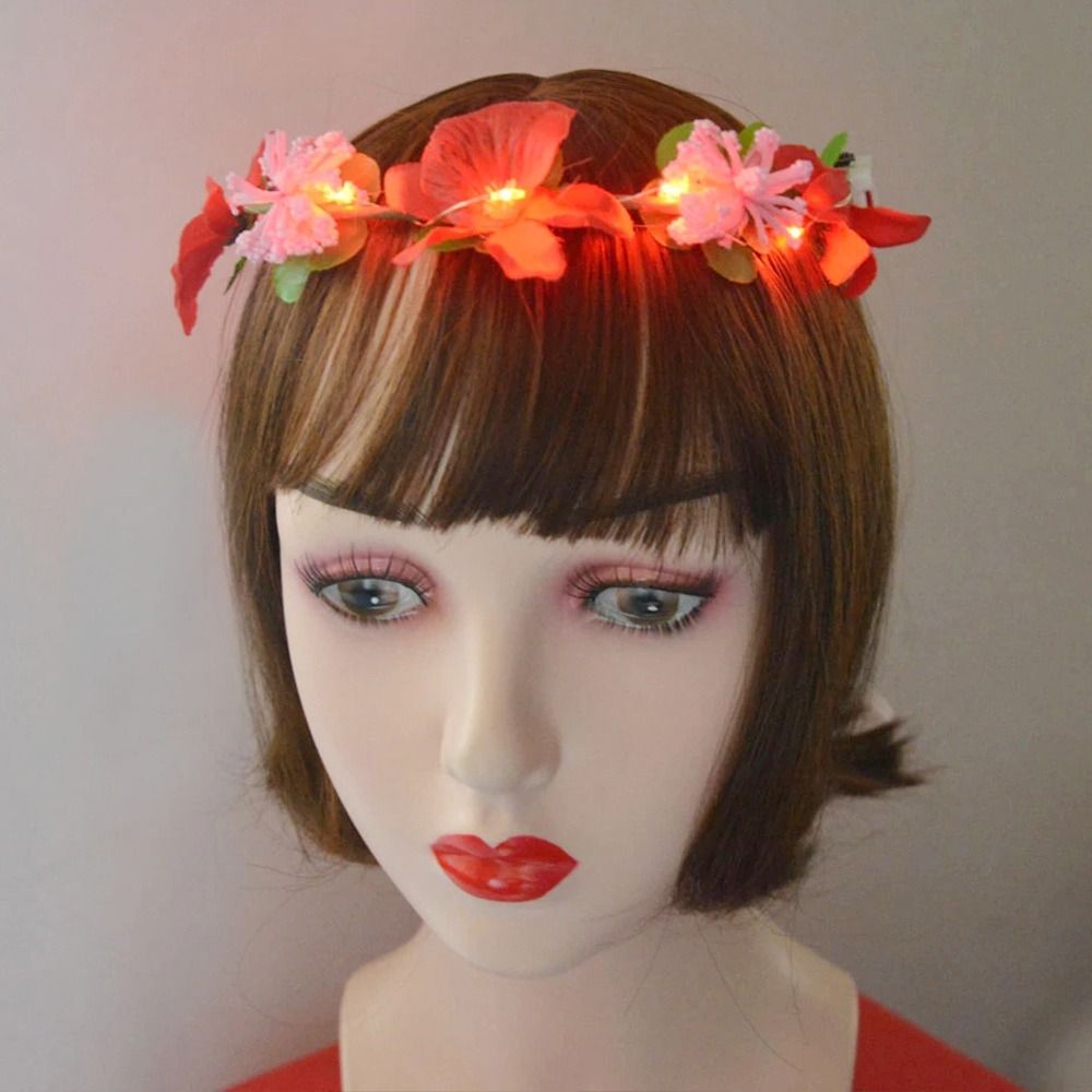 Casamento luminoso hairband fe - Diy Halloween Electronics avaliação e preço