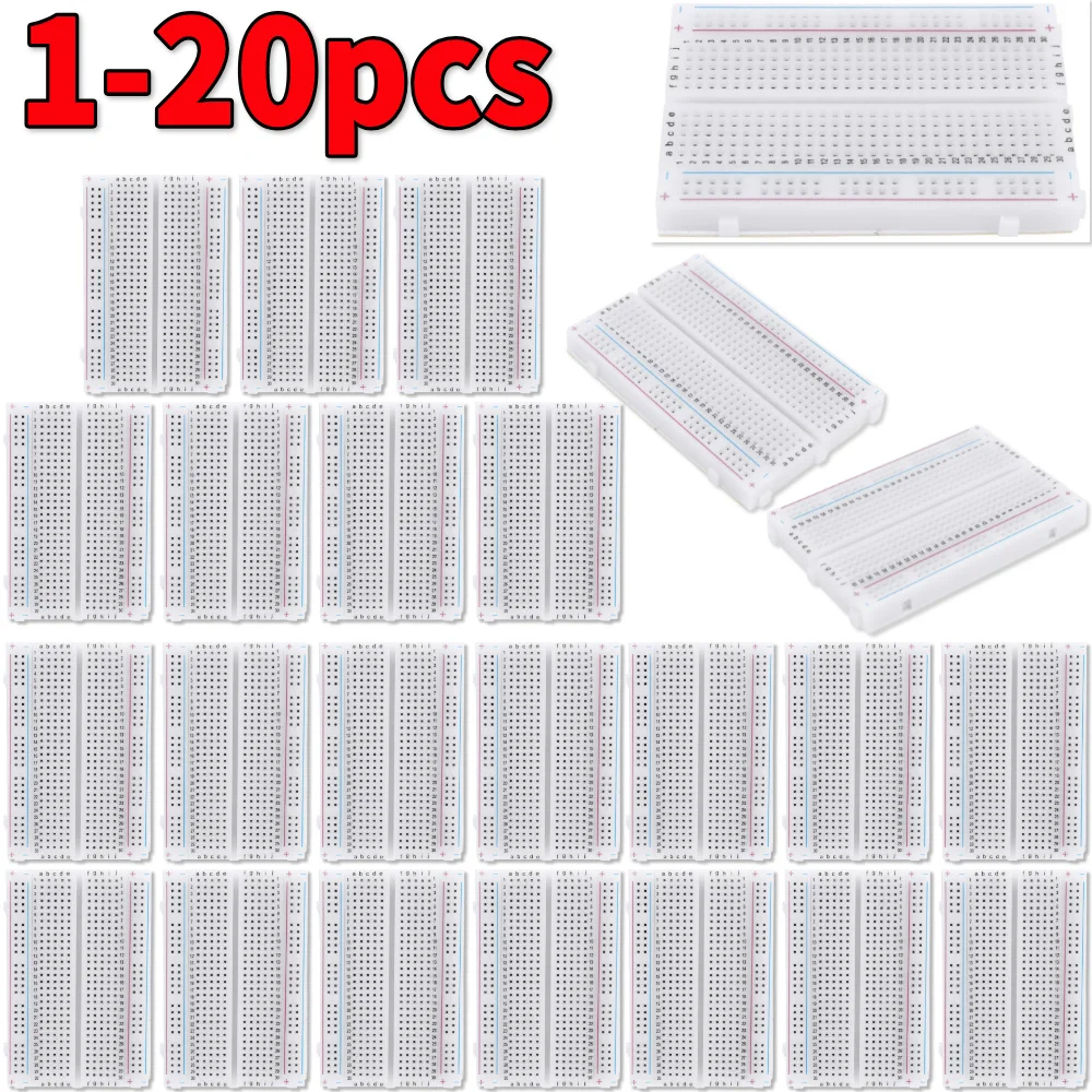 1-20 peças Protoboard PCB sem  - Diy Analog Electronics avaliação e preço