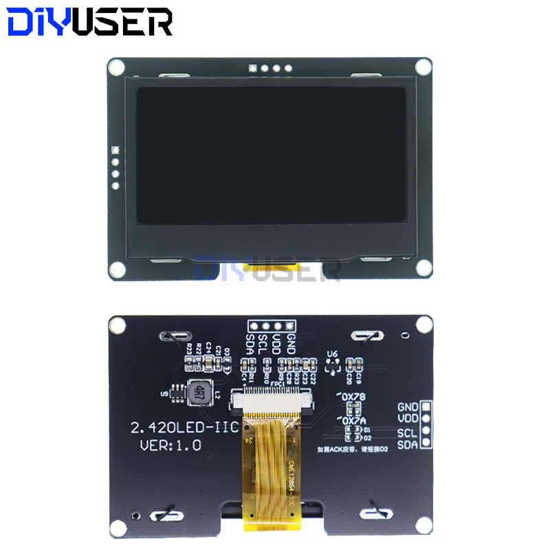 Módulo de Display OLED LCD DIY - I2C Lcd Display avaliação e preço