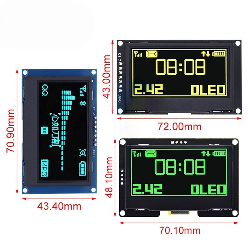 Módulo de Display OLED LCD de  - I2C Lcd Display avaliação e preço