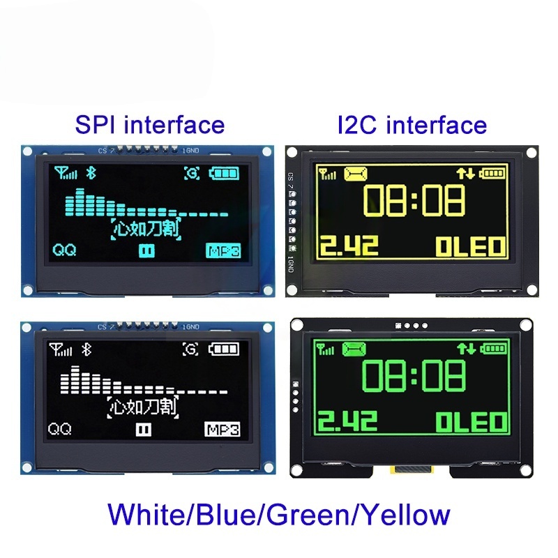 Módulo de Display OLED LCD de  - I2C Lcd Display avaliação e preço
