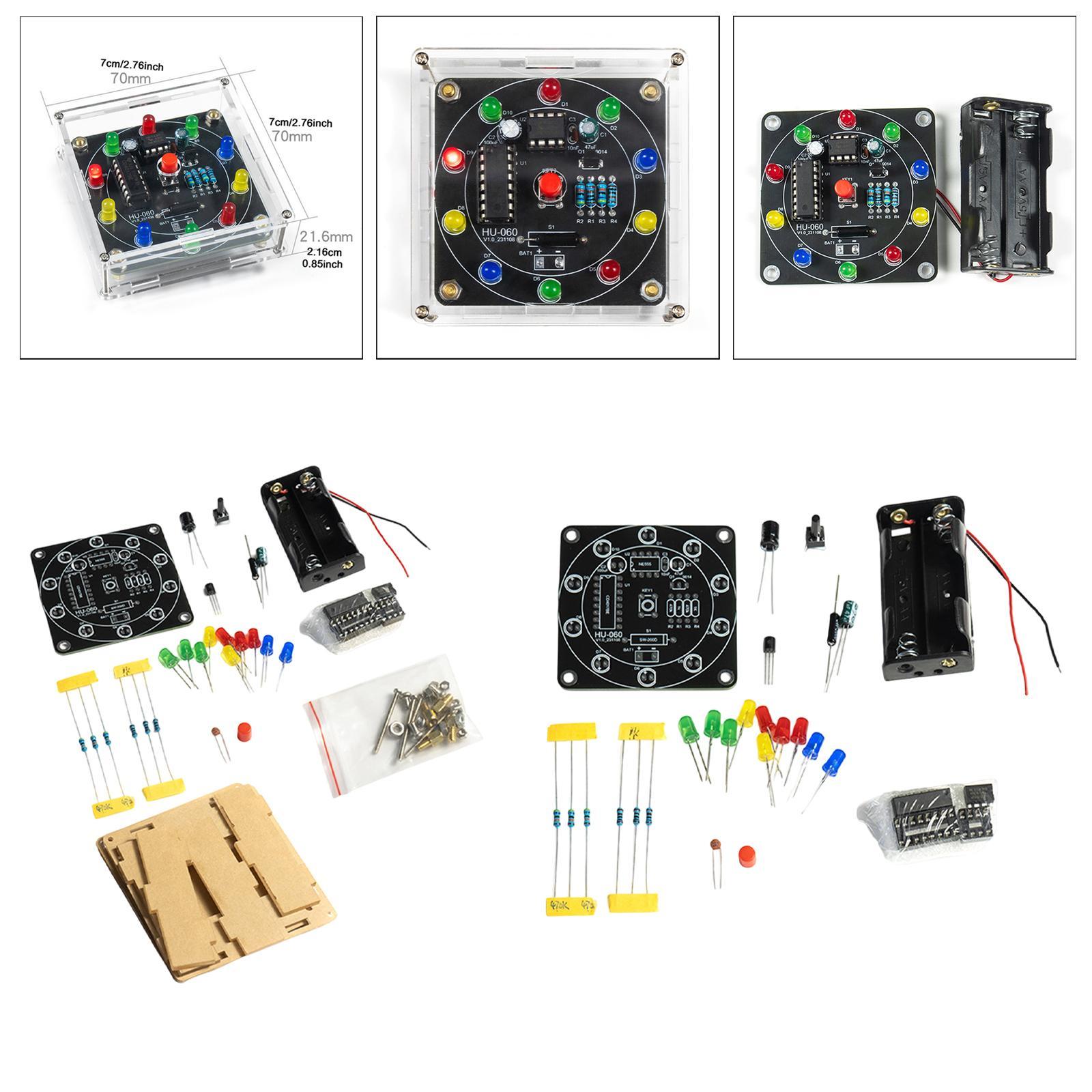 Kit DIY Roda da Sorte Eletrôni - Diy Electronics Projects For Beginners avaliação e preço