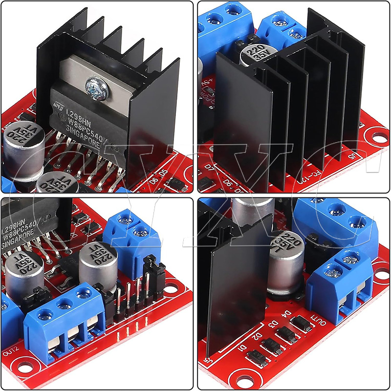 Placa controladora de driver d - L298N Motor Driver avaliação e preço
