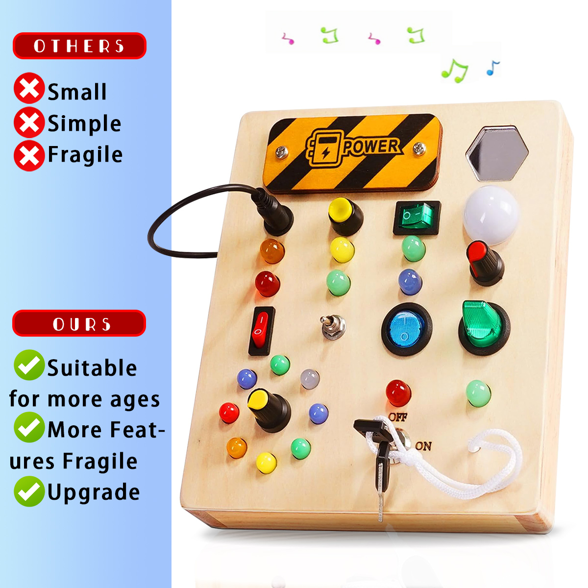 Placa ocupada infantil de made - Diy Halloween Electronics avaliação e preço