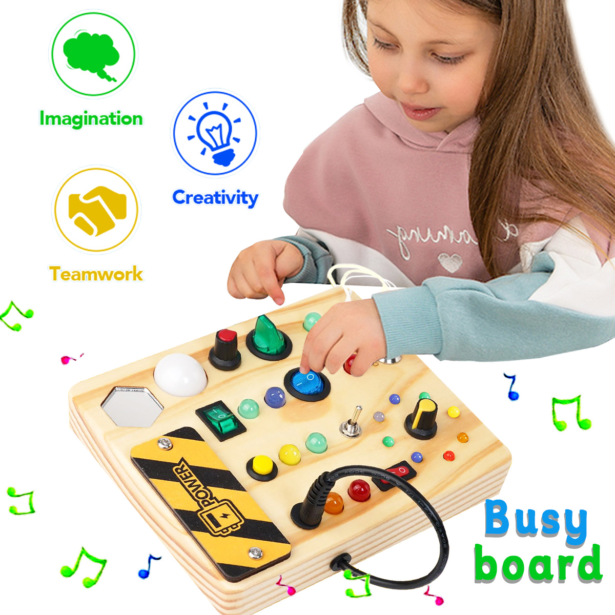 Placa ocupada infantil de made - Diy Halloween Electronics avaliação e preço