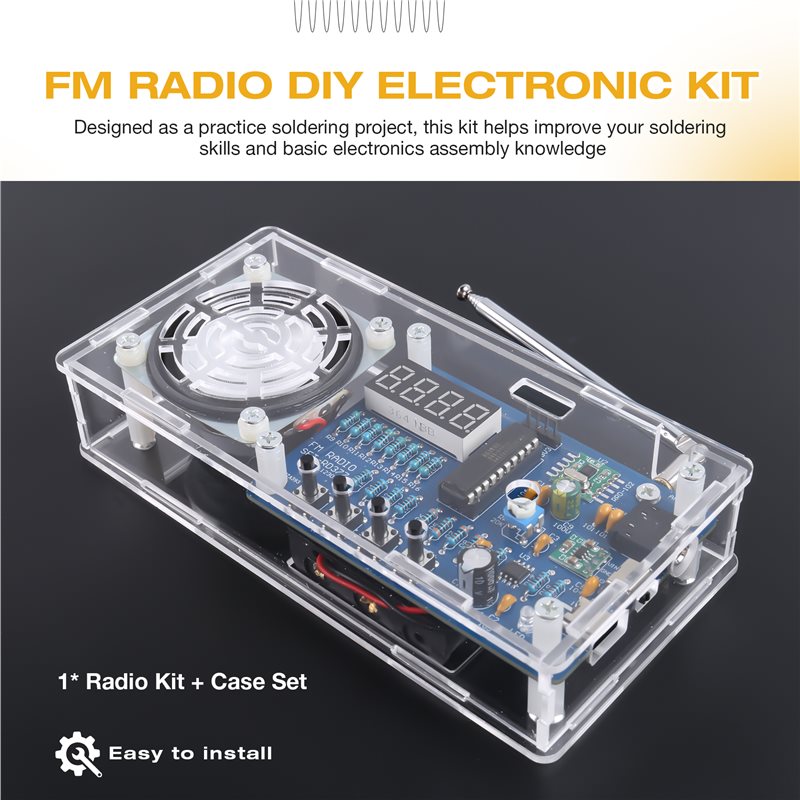 Y43A - Kit DIY de Eletrônica p - Diy Electronics Projects For Beginners avaliação e preço