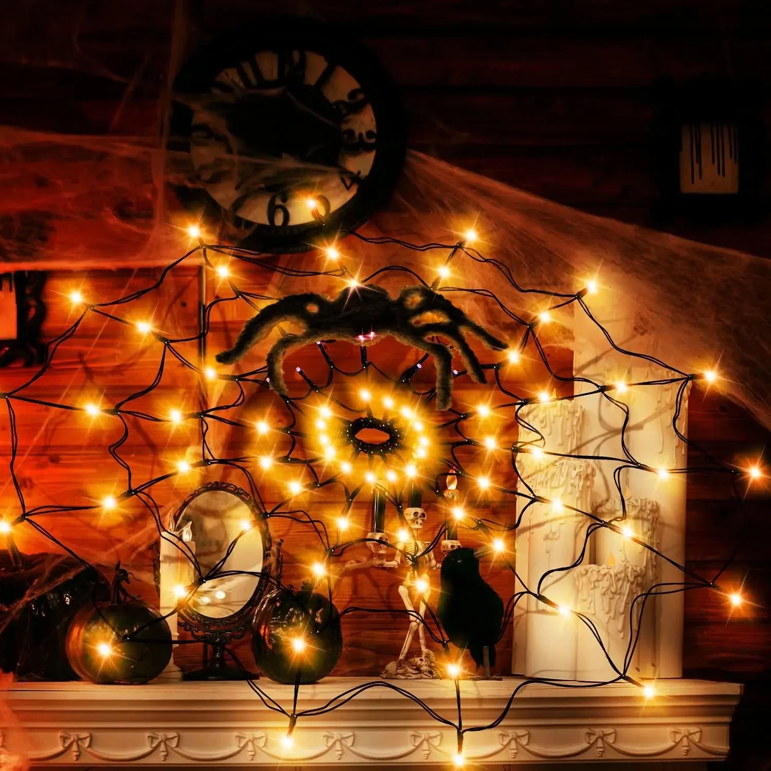 Luzes de LED de Halloween em F - Diy Halloween Electronics avaliação e preço