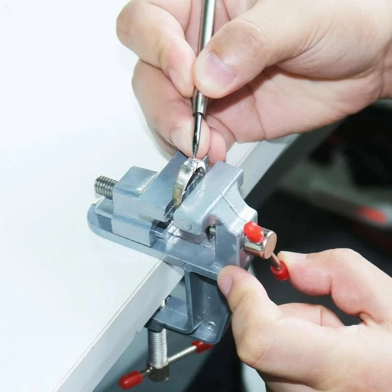 Mini torno de bancada braçadei - Diy Electronics Bench avaliação e preço