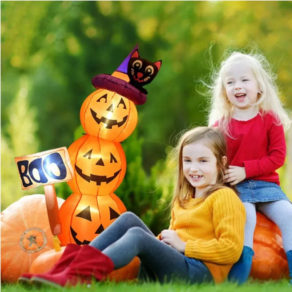 Abóbora modelo inflável de Hal - Diy Halloween Electronics avaliação e preço