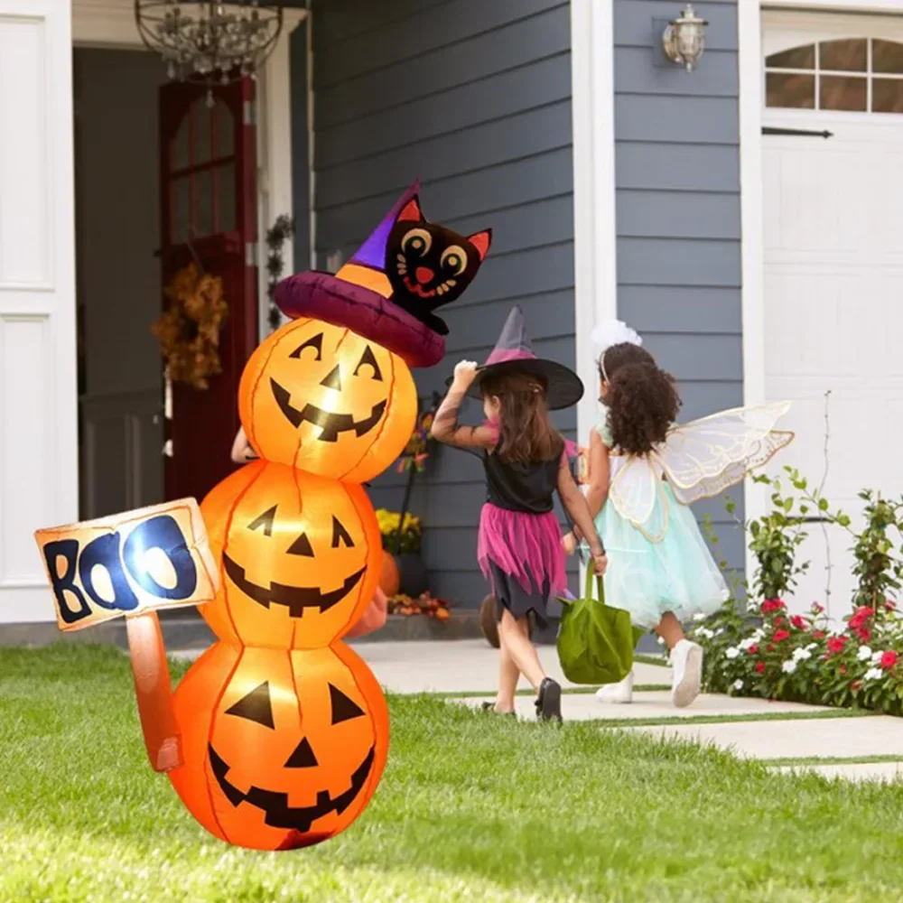 Abóbora modelo inflável de Hal - Diy Halloween Electronics avaliação e preço