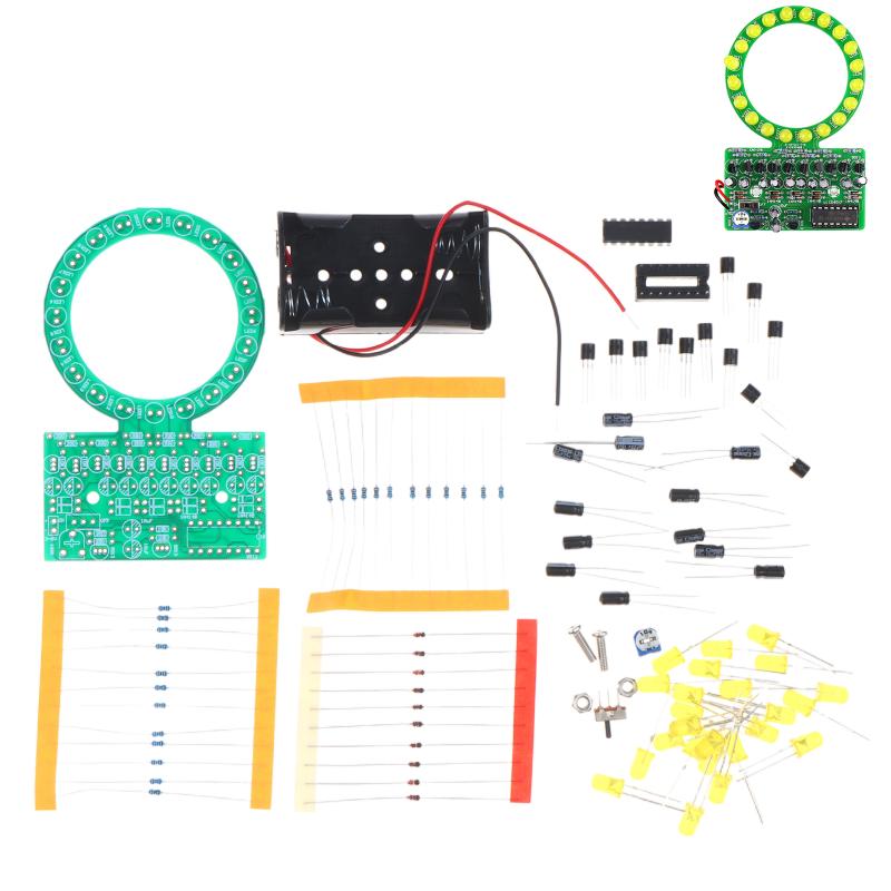 Kit DIY de Luz LED com Efeito  - Diy Electronics Projects For Students avaliação e preço