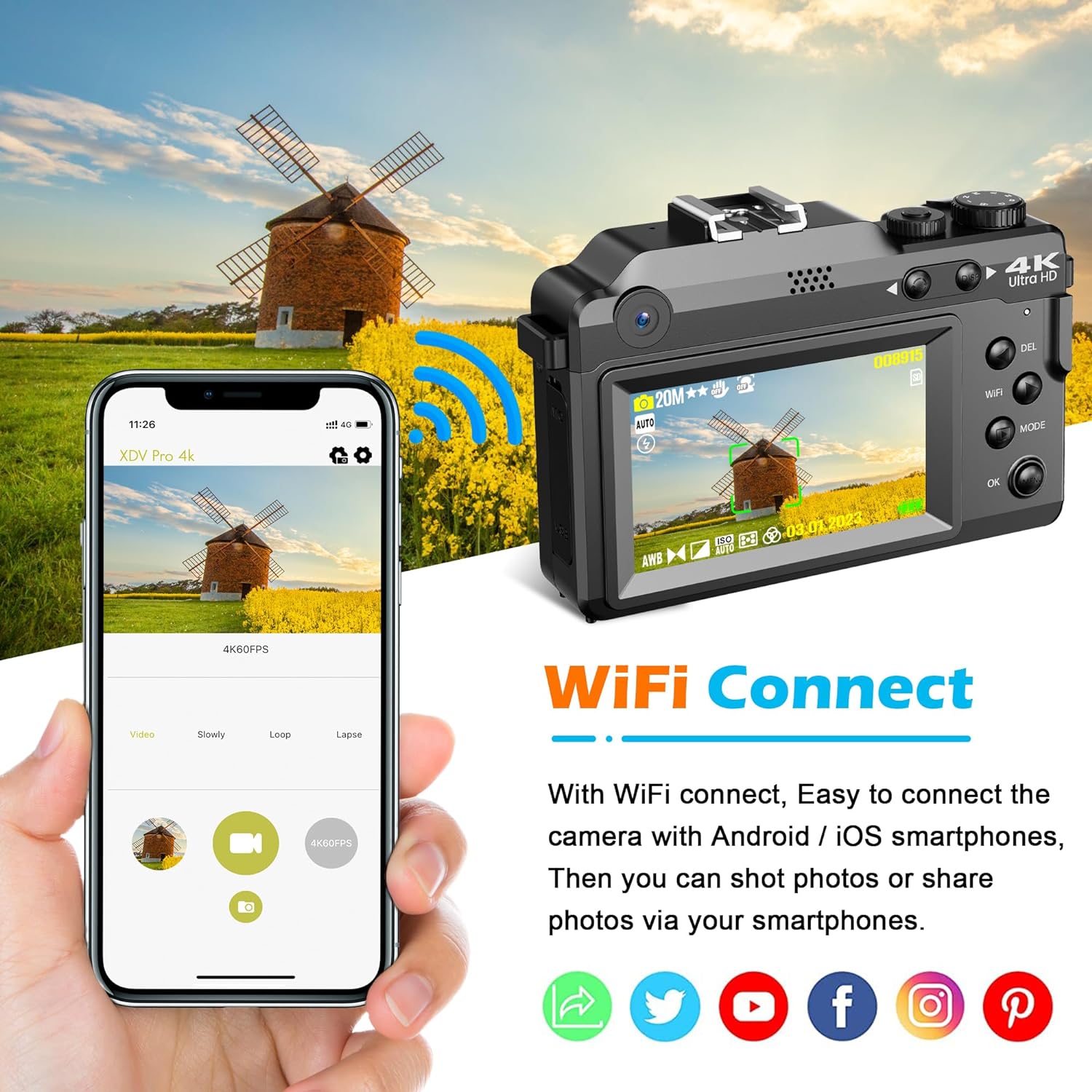 Câmera digital de 56mp para fo - Diy Electronics Videos avaliação e preço