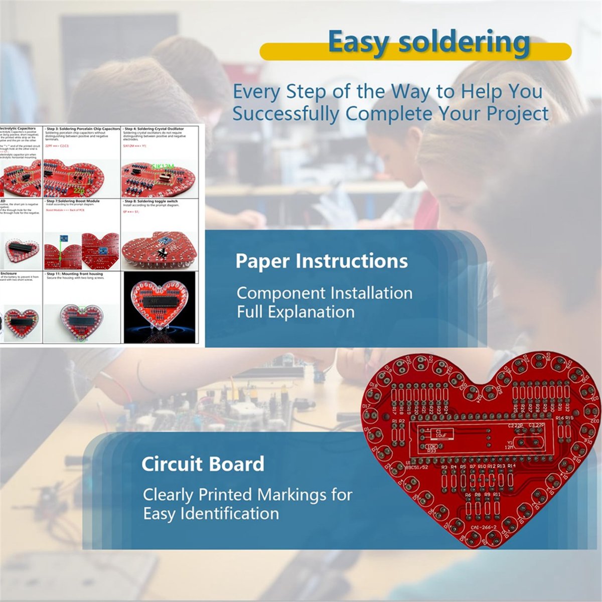 Kit de Prática de Soldagem DT2 - Diy Electronics Projects For Beginners avaliação e preço