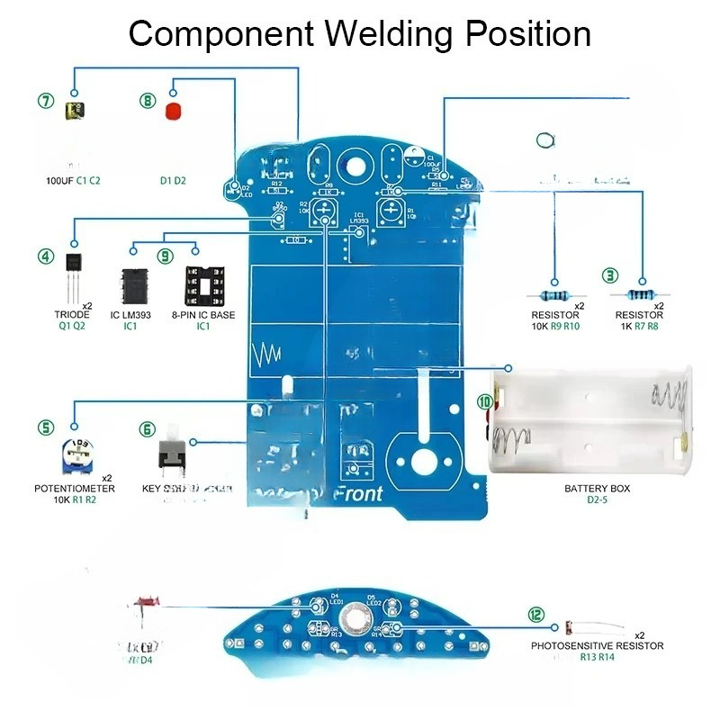 Kit de Eletrônica para Aprendi - Diy Electronics Projects For Beginners avaliação e preço