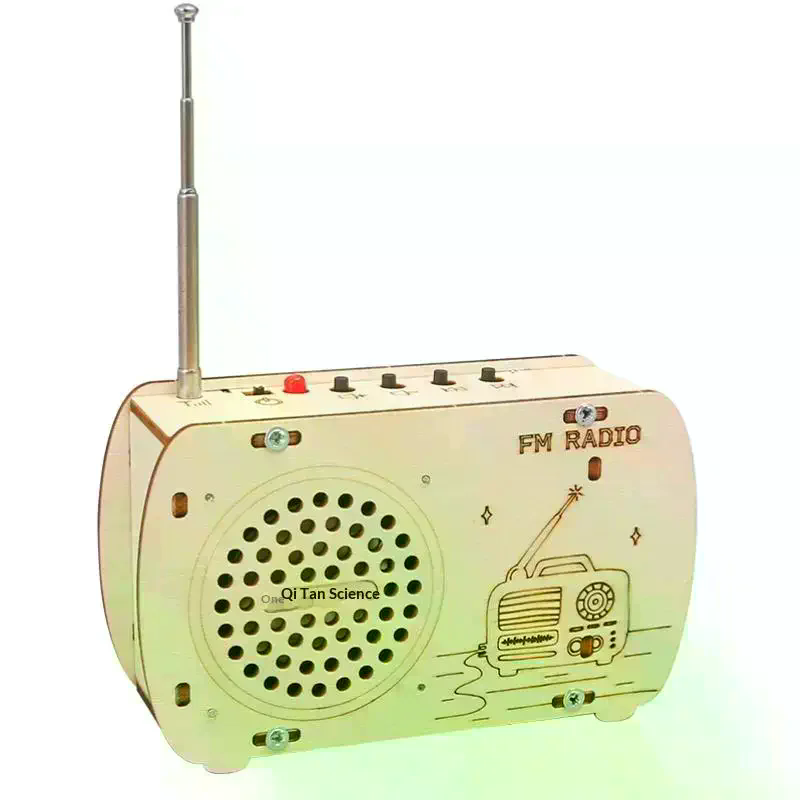 Kit de Rádio FM de Madeira DIY - Diy Electronics Projects For Students avaliação e preço