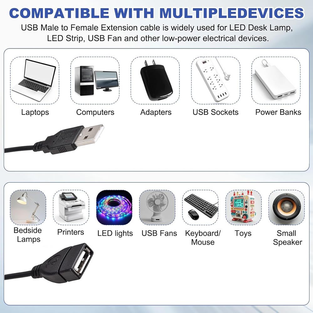 Cabo de extensão usb macho par - Diy Electronics Wire avaliação e preço