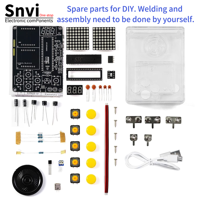Kit de Console de Jogo Pixel D - Diy Electronics Game avaliação e preço