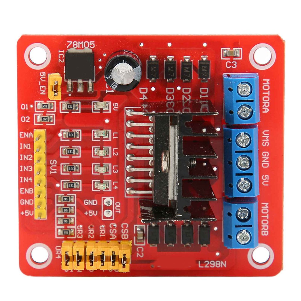 Módulo Driver de Motor de Pass - L298N Motor Driver avaliação e preço