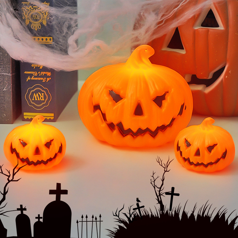 Lâmpada LED de Abóbora de Hall - Diy Halloween Electronics avaliação e preço